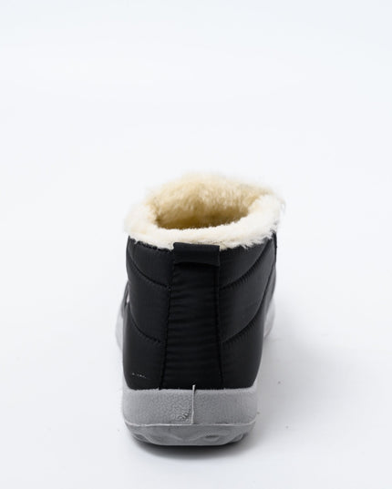 Autumn and winter non-slip warm soft bottom cotton shoes and cotton boots—Unisex - Keillini