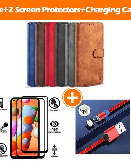 Wallet Stand PU Leather Case For Samsung Galaxy A32(5G) - Libiyi