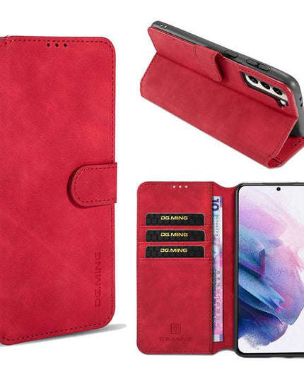 Wallet Stand PU Leather Case For Samsung Galaxy S21(5G) - Libiyi
