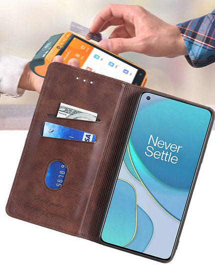 Leather Flip Wallet Cover for Samsung A12 - Libiyi