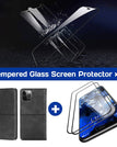 noir / iPhone 12 Pro Max / Avec [Lot de 2] protecteur d'écran
