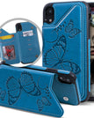 Bleu / Pour iPhone XR / Cas seulement