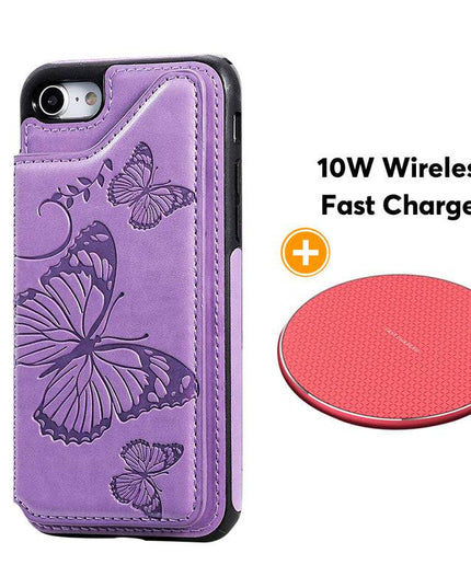 New Luxury Embossing Wallet Cover For iPhone 6 Plus/6s Plus-Fast Delivery - Libiyi