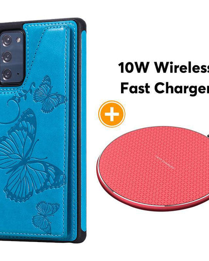 New Luxury Embossing Wallet Cover For SAMSUNG Note 20-Fast Delivery - Libiyi
