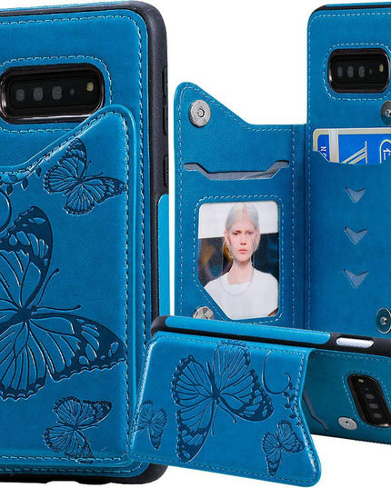 Luxury Embossing Wallet Cover For SAMSUNG S10 Plus - Libiyi