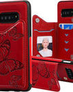 Vermelho / Samsung S10 Plus / Somente caso