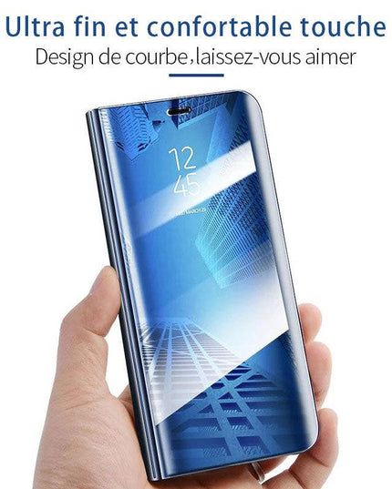 Étui intelligent à rabat miroir de luxe pour la série HUAWEI - Libiyi