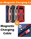 Rouge / S10 5G / Avec câble de chargement magnétique