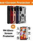 Red / S20 FE / With 2-Pack Screen Protectors