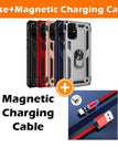 Rouge / S20 Plus / Avec câble de chargement magnétique
