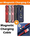 Rouge / S9 / Avec câble de chargement magnétique