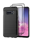 Black / S10e / With 2-Pack Screen Protectors