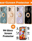 Black / A52(4G/5G) / With 2-Pack Screen Protectors